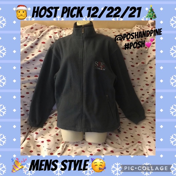 PAC Blue the original San Francisco fleece jacket - Picture 1 of 7